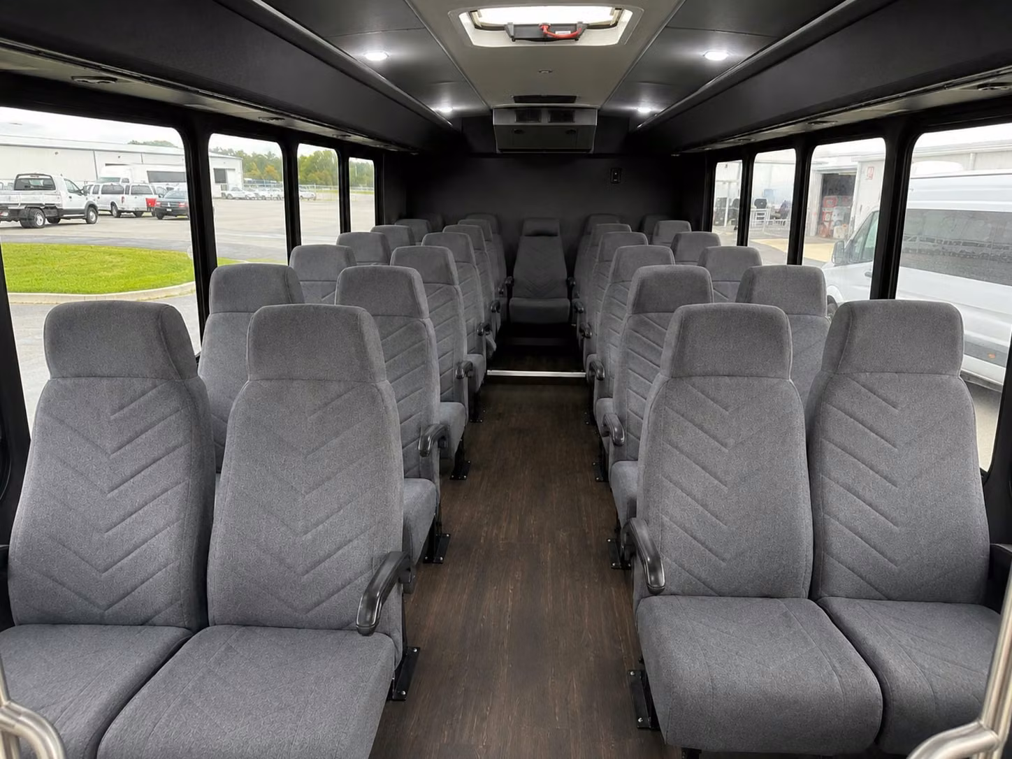 18 passenger minibus inside
