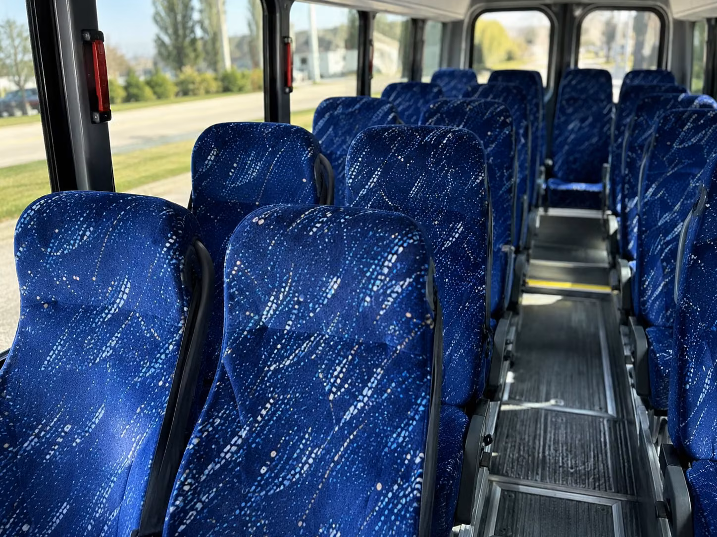 20 passenger minibus interior