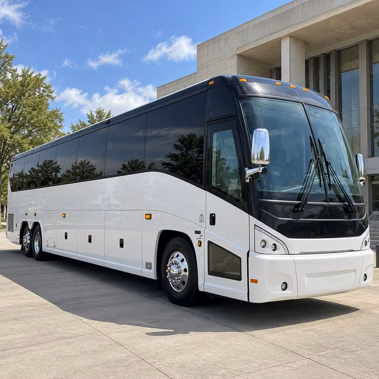 charter buses for large palm desert prom groups and school organized transportation