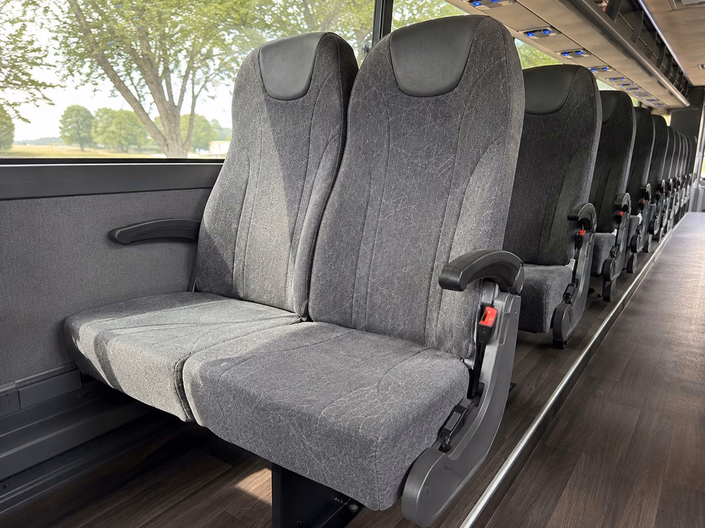 how trip distance and duration affect charter bus rental rates in palm desert