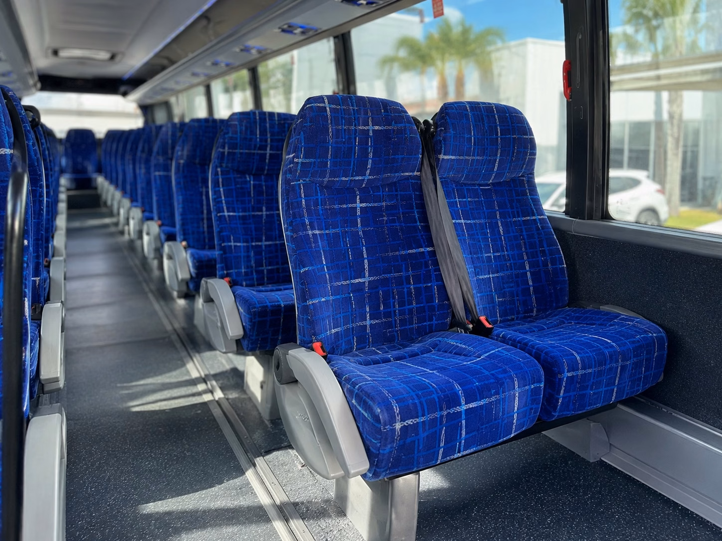shuttle buses for resort and hotel guest pickups across the coachella valley
