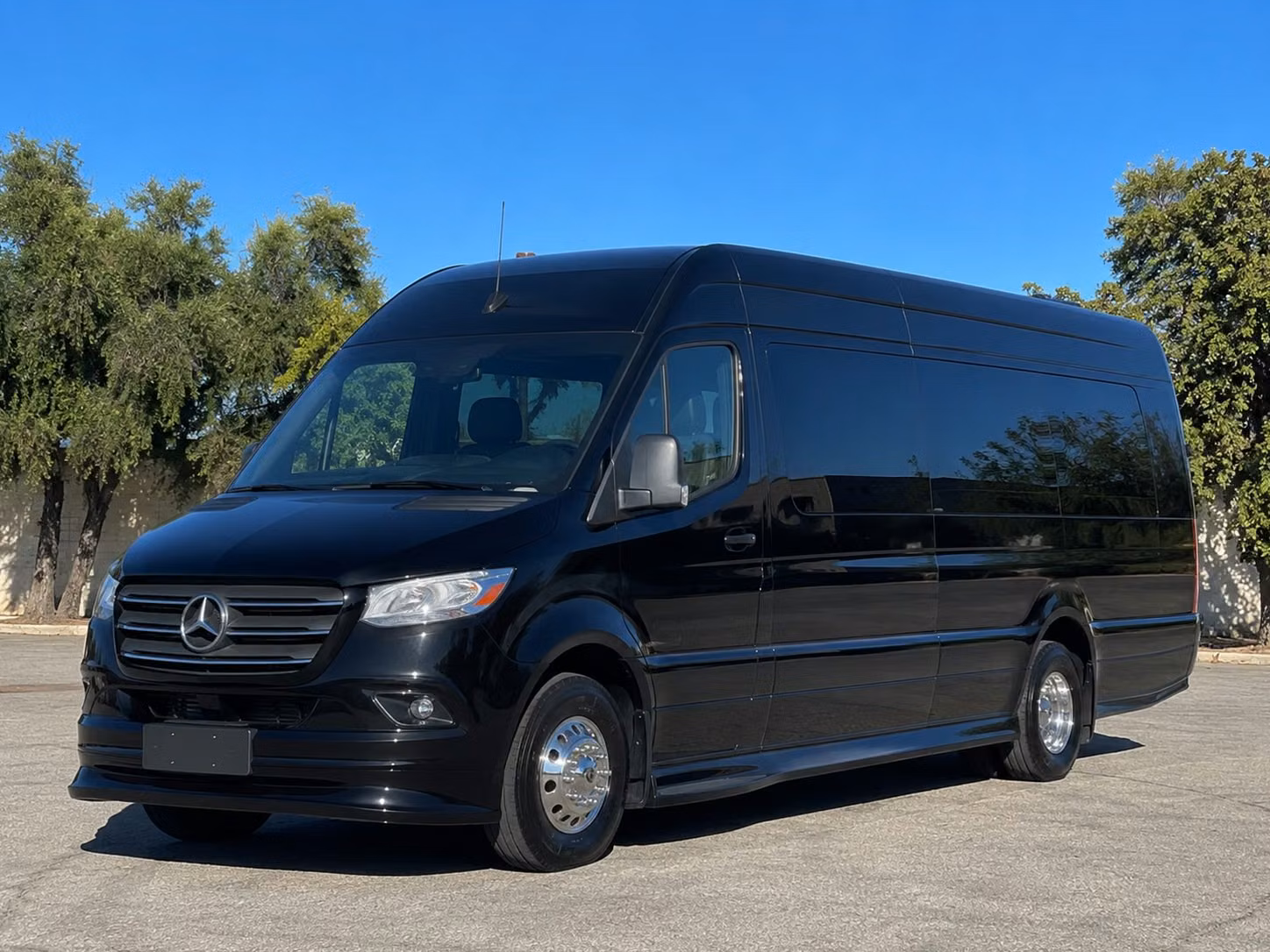 sprinter van with driver